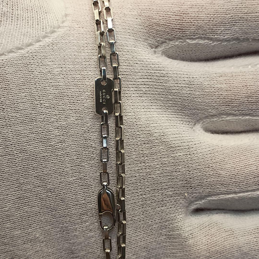 【美品】GUCCI ベネチアンチェーン 51cm SILVER925ユニセックス