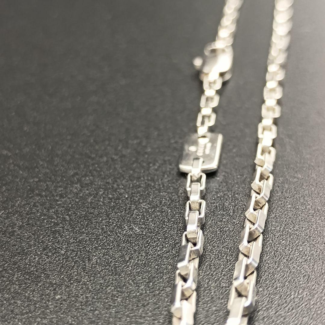 【美品】GUCCI ベネチアンチェーン 51cm SILVER925ユニセックス