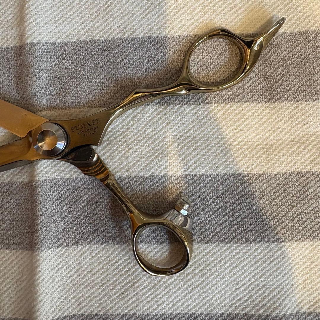 トギノンハサミ　フーマフォルテッシモ　ブラント5.8 ゴールド