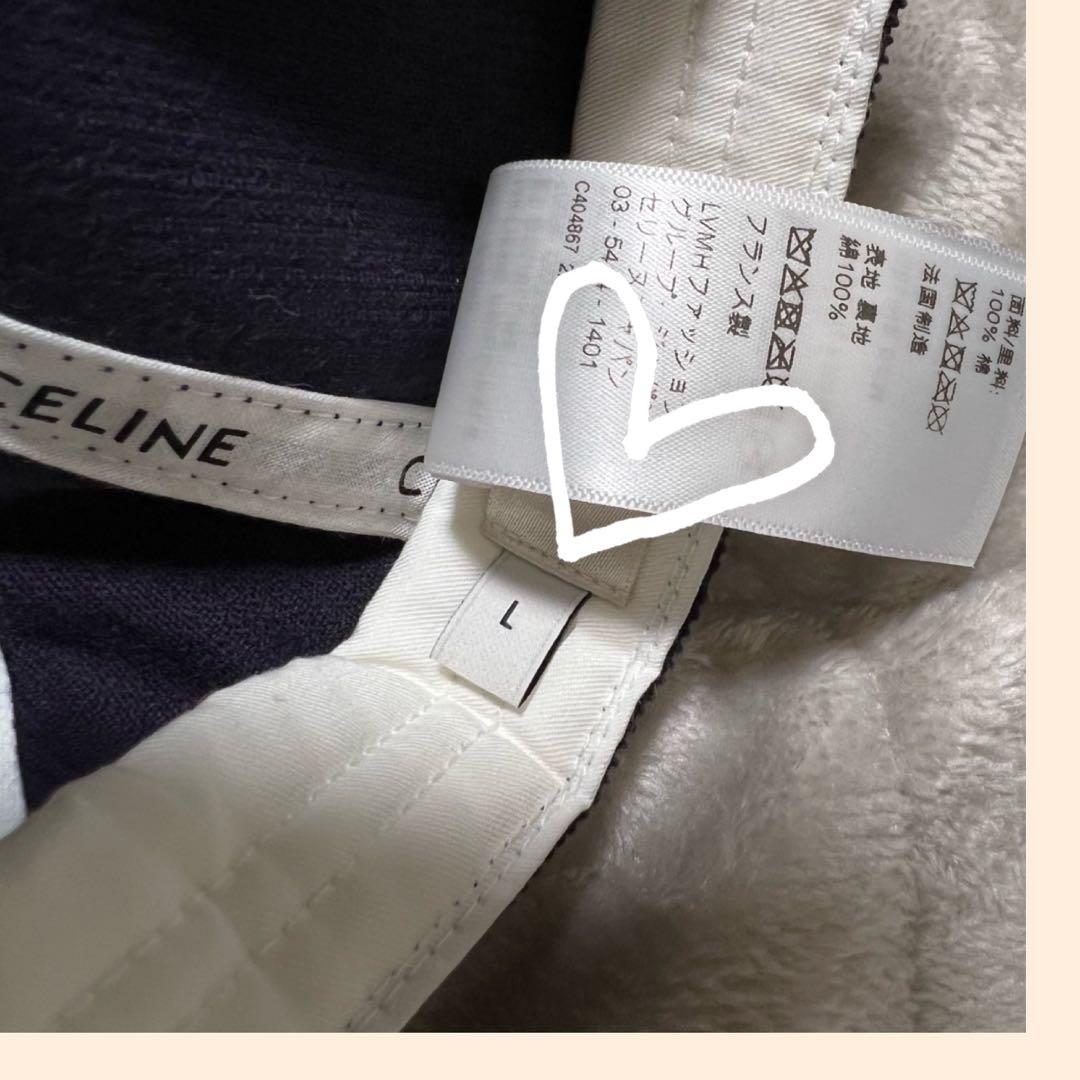 CELINE セリーヌ　トリオンフベースボールキャップコーデュロイ