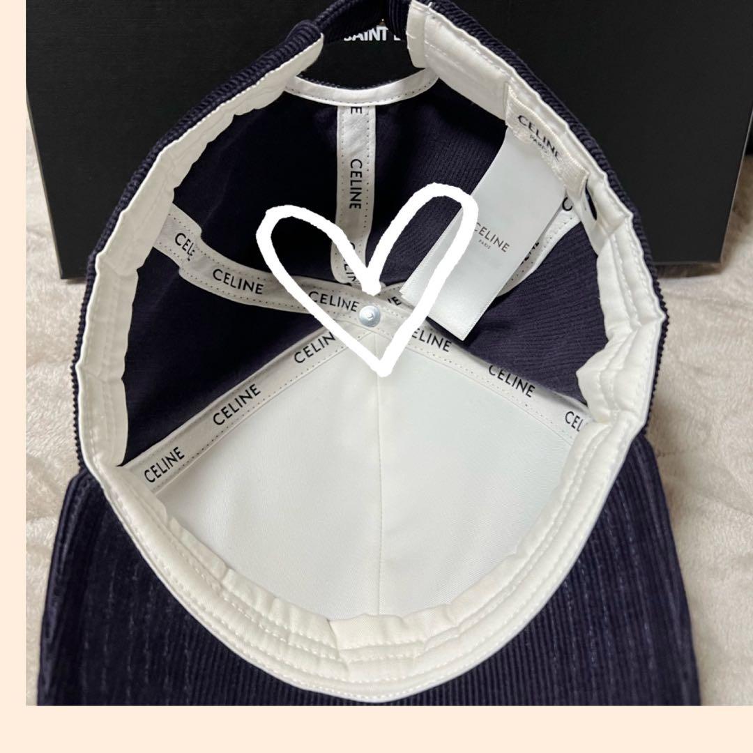 CELINE セリーヌ　トリオンフベースボールキャップコーデュロイ