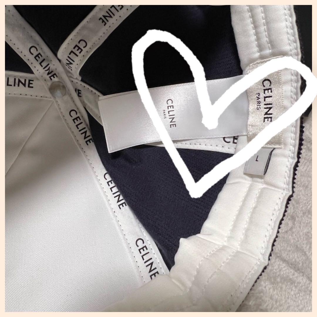 CELINE セリーヌ　トリオンフベースボールキャップコーデュロイ