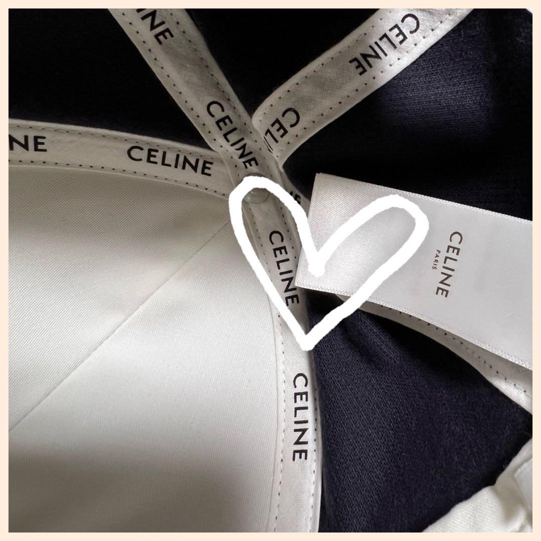 CELINE セリーヌ　トリオンフベースボールキャップコーデュロイ