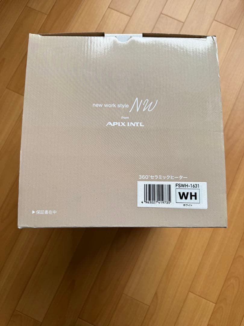 アピックス　セラミックヒーター　FSWH-1631