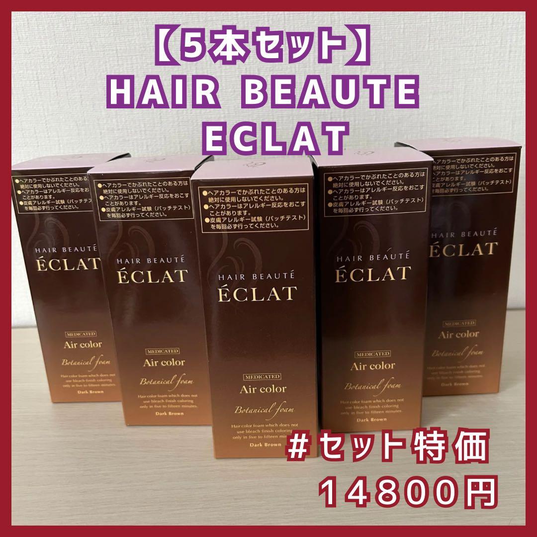 【5本セット】ヘアボーテエクラ HAIR BEAUTÉ ÉCLAT