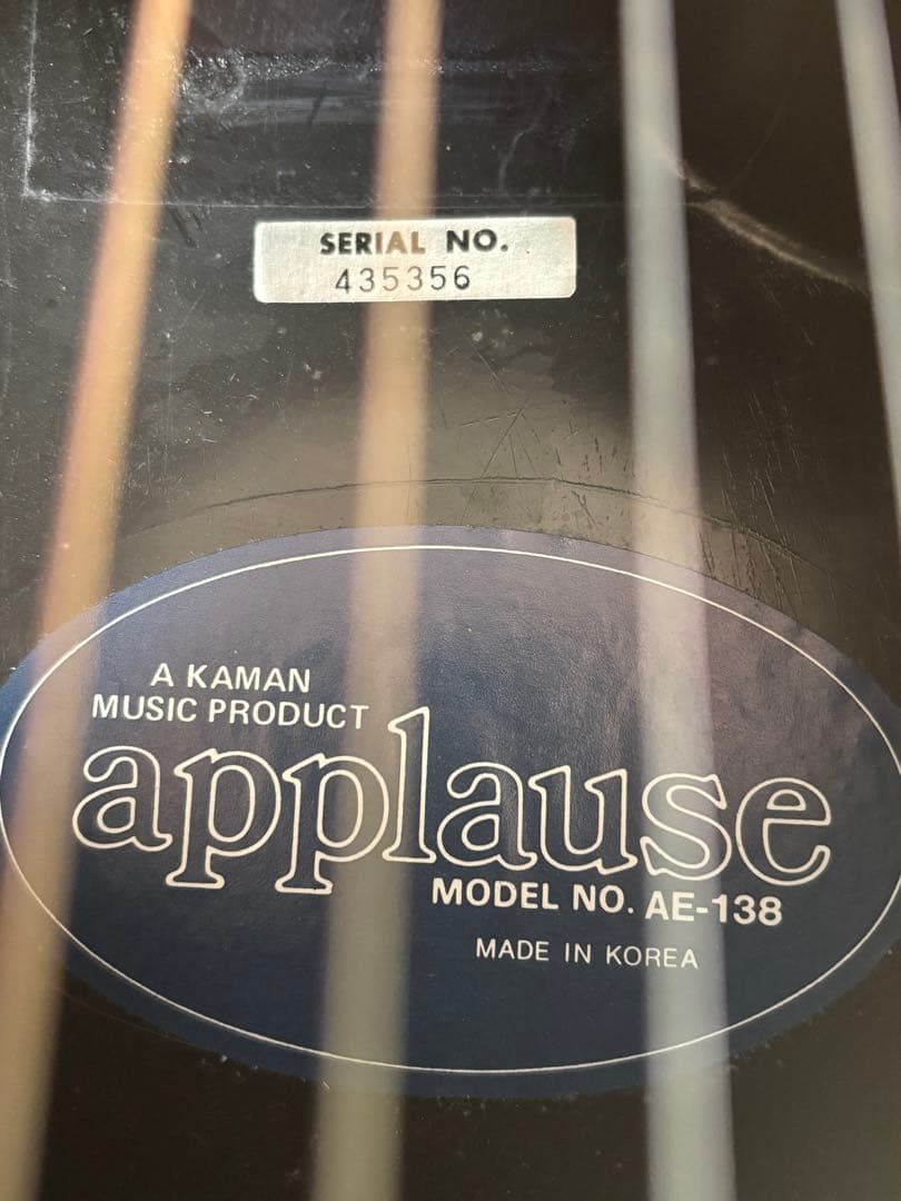 Applause エレアコ ギター ハードケース付