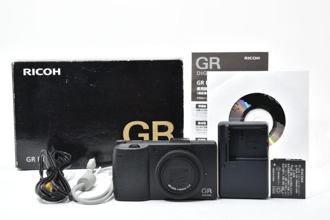 Ricoh リコー GR Digital III 3 コンパクト デジタルカメラ
