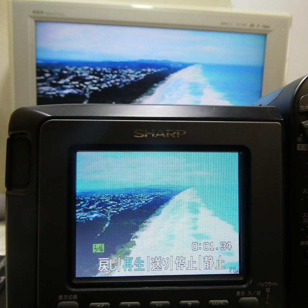 動作良好　Video.Hi8 シャープVL-HL50 8ミリビデオカメラDVD化