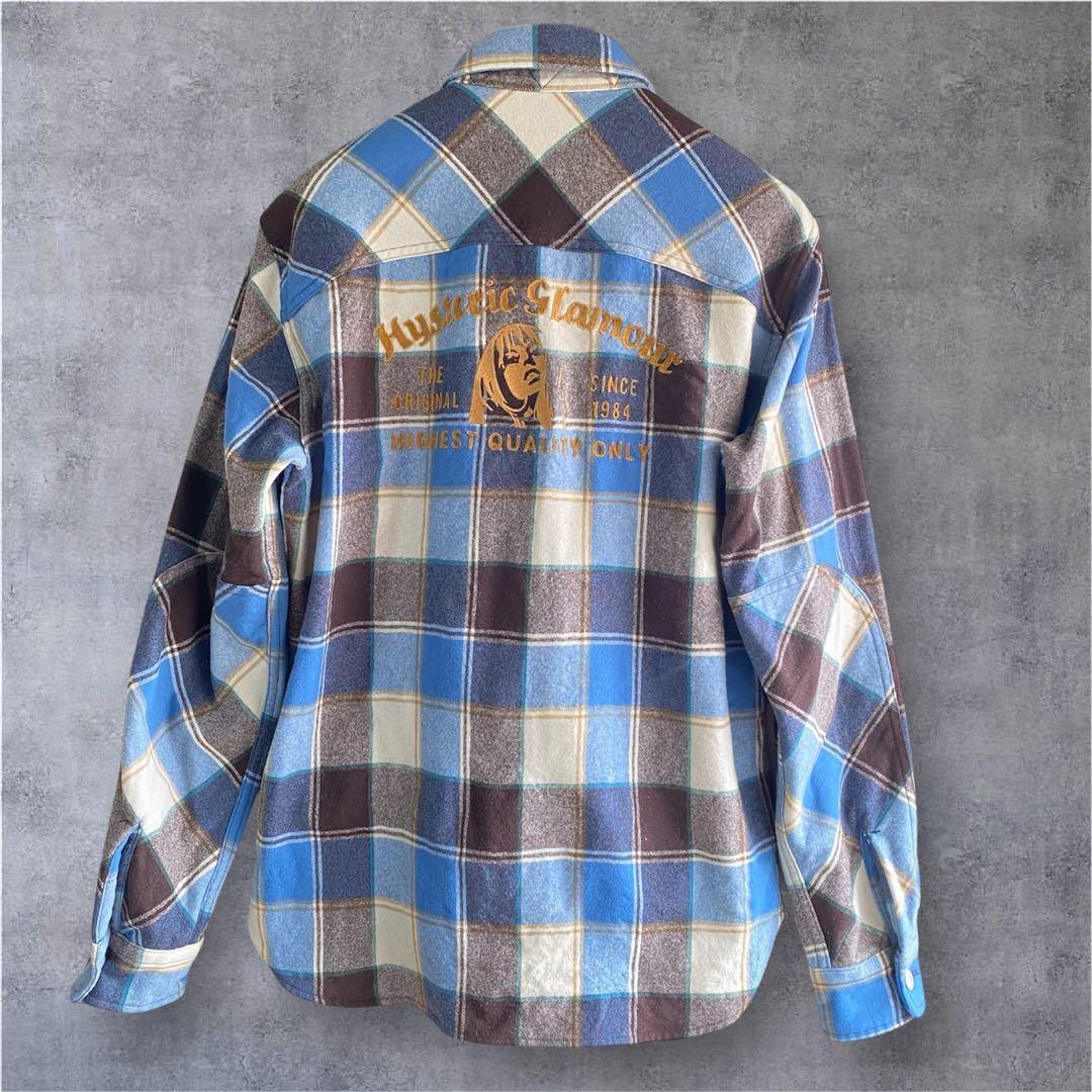 【希少⭐︎美品】ヒステリックグラマー×ペンドルトン　ヒスガール　刺繍　ネルシャツ