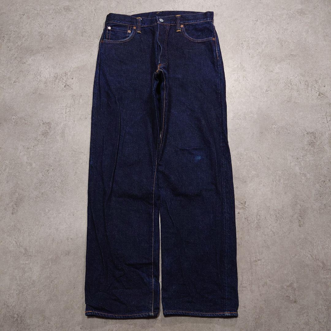 EVISU エヴィス カモメデニム 濃紺 耳付 白カモメ 2001 W36