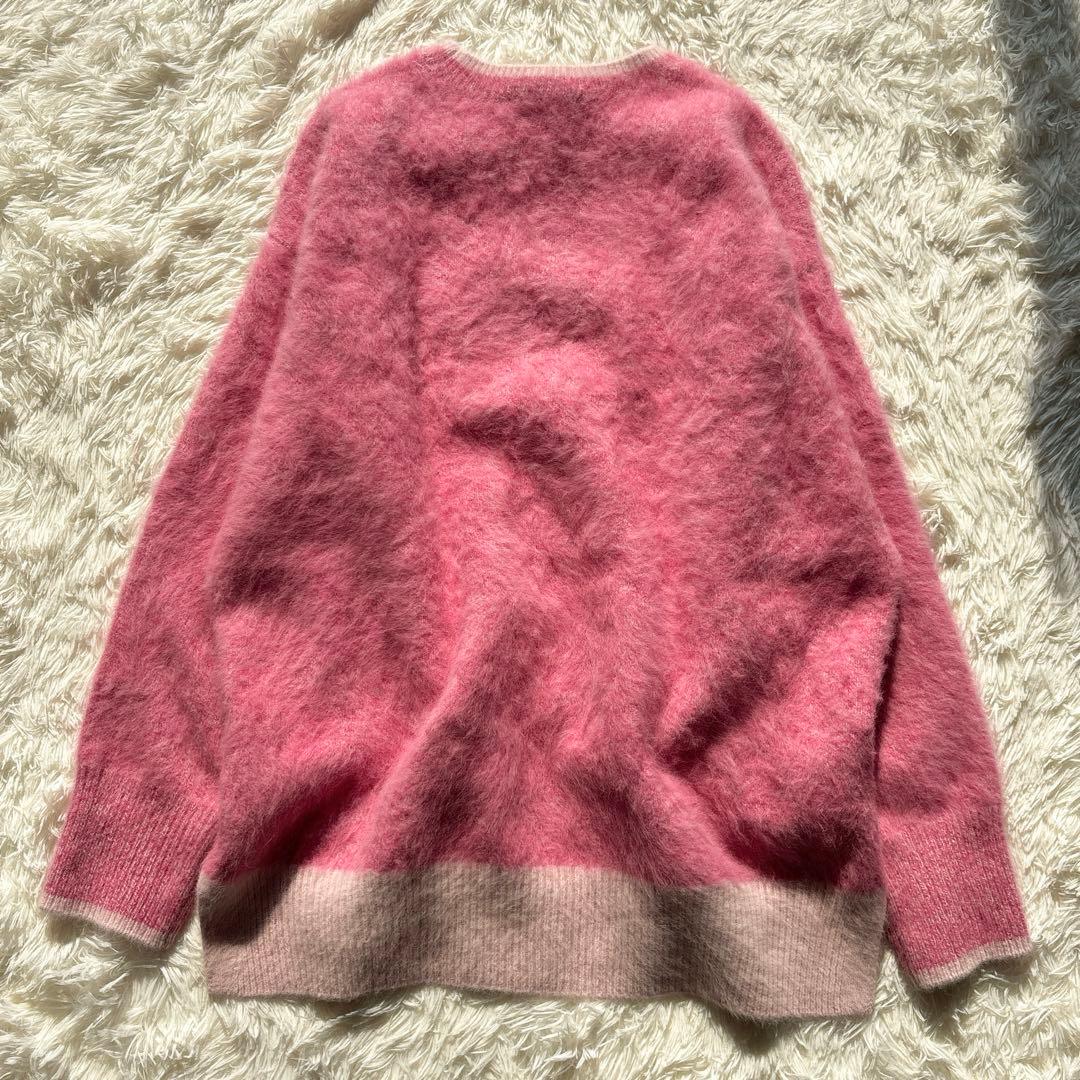 UNITED ARROWS✨フォックスカシミヤ クルーネック ニット　ピンク