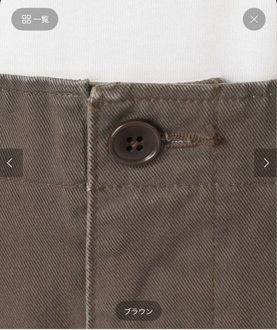 FRAMeWORK OVER SIZED CHINO パンツ チノパン 36