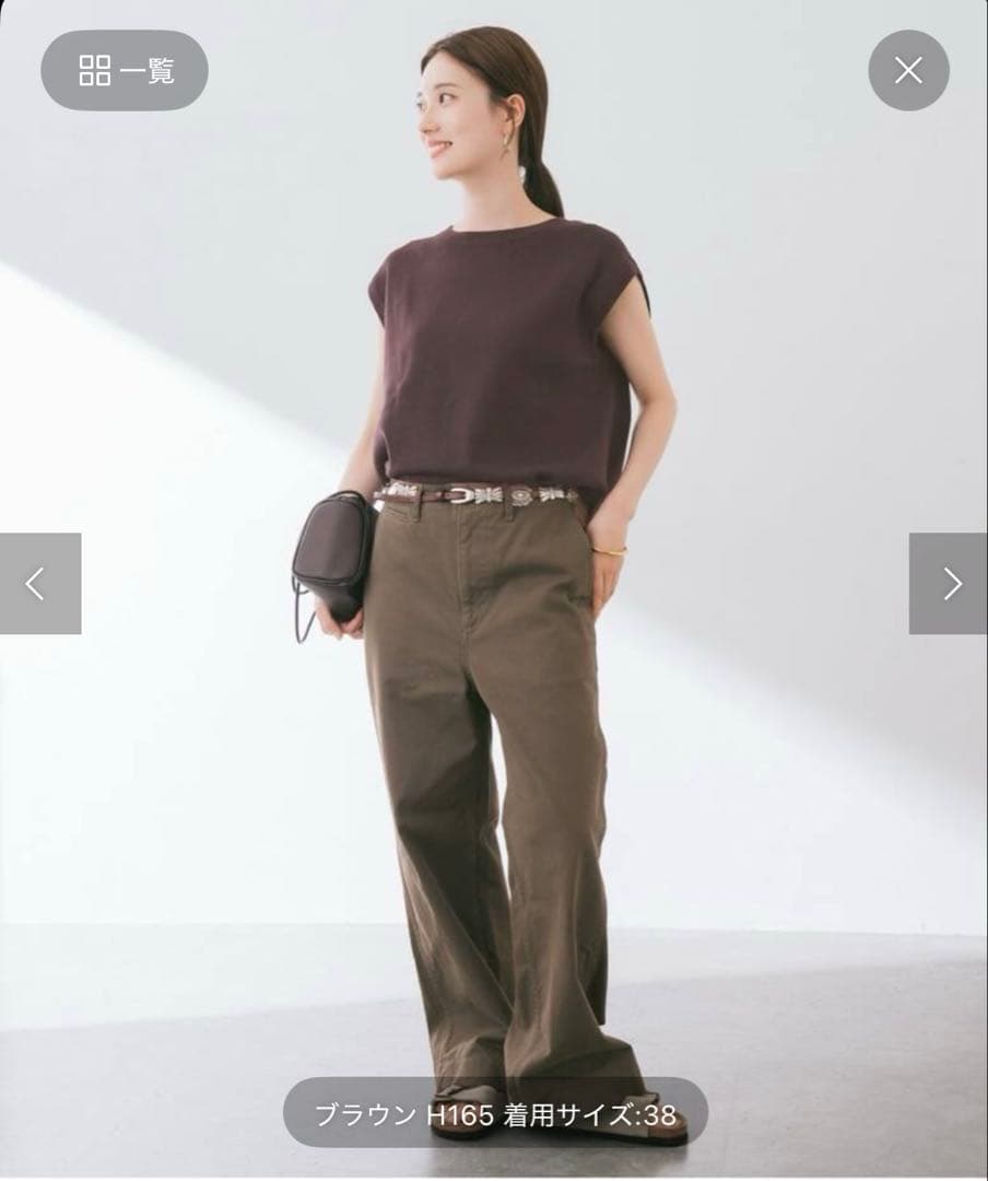 FRAMeWORK OVER SIZED CHINO パンツ チノパン 36