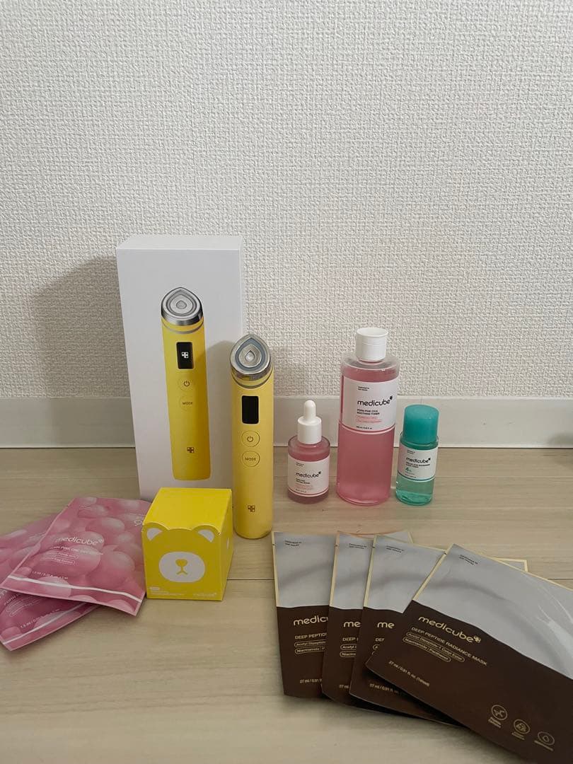 AGE-R ブースタープロ ゆず +くまキャップ 、スキンケアセット　全11点