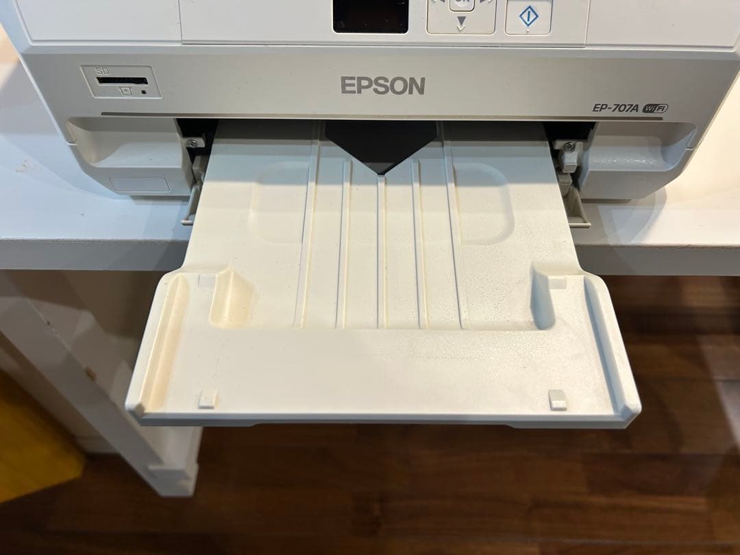 EPSON EP-707A インクジェットプリンターとインクセット