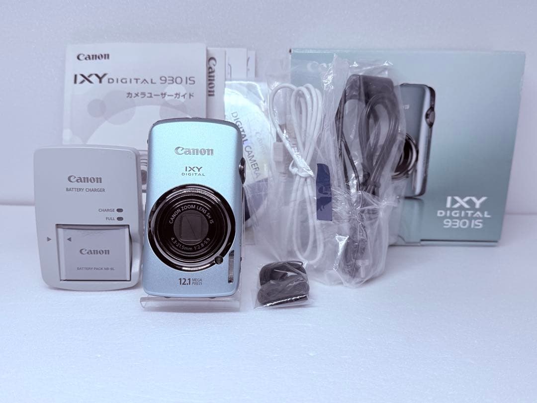 Canon IXY DIGITAL 930 IS ブルー 動作確認済 コンデジ