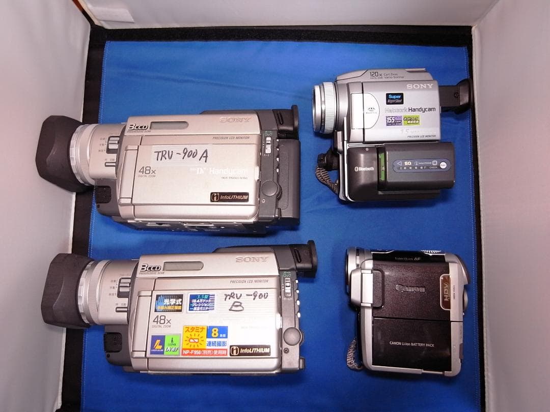 DCR-TRV900 2台　DCR-PC120　HV10 全て　録画・再生OK