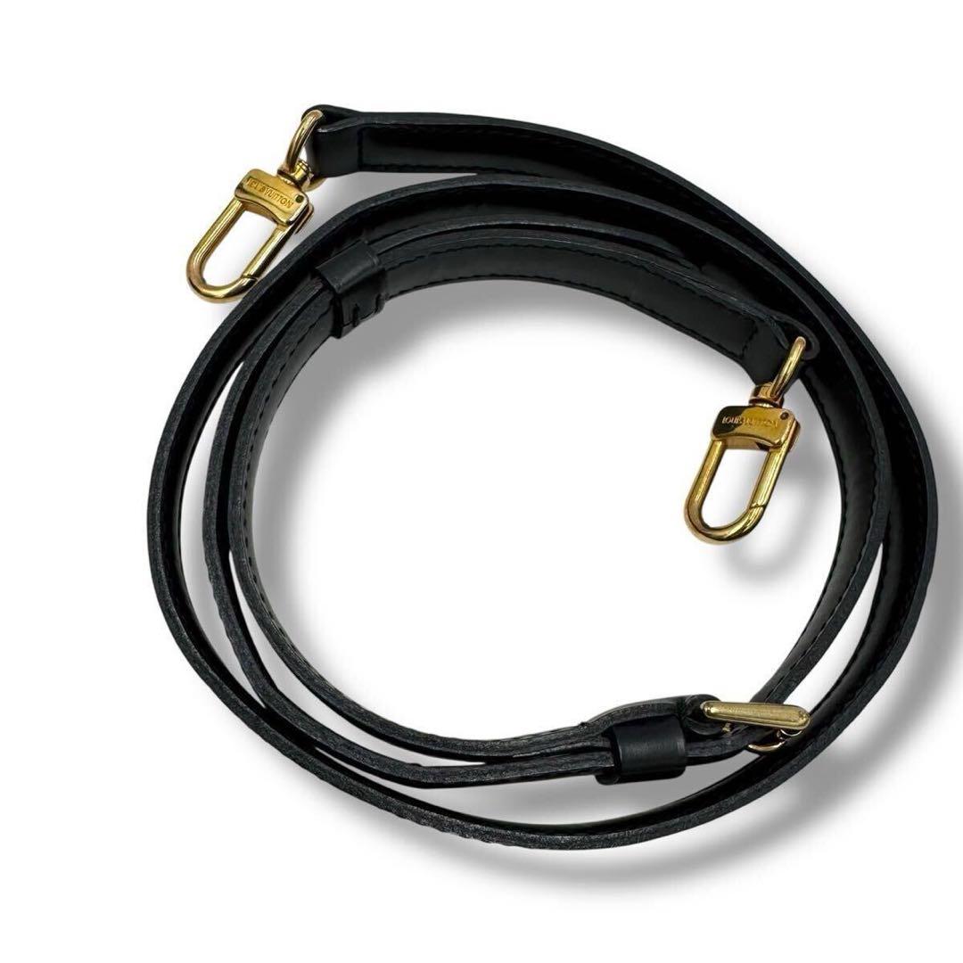 正規品 LOUIS VUITTON ショルダーストラップ タイガ エピ ブラック