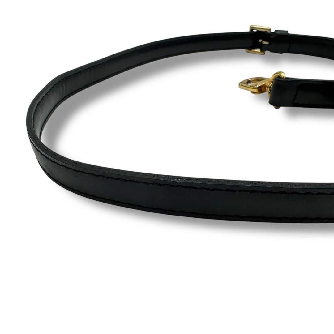 正規品 LOUIS VUITTON ショルダーストラップ タイガ エピ ブラック