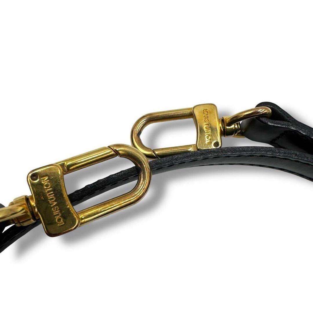 正規品 LOUIS VUITTON ショルダーストラップ タイガ エピ ブラック