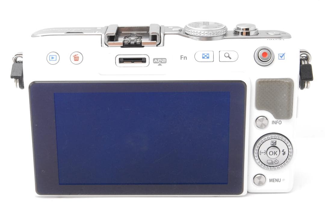 【箱・付属品・フラッシュ付き　美品】OLYMPUS PEN Lite E-PL3