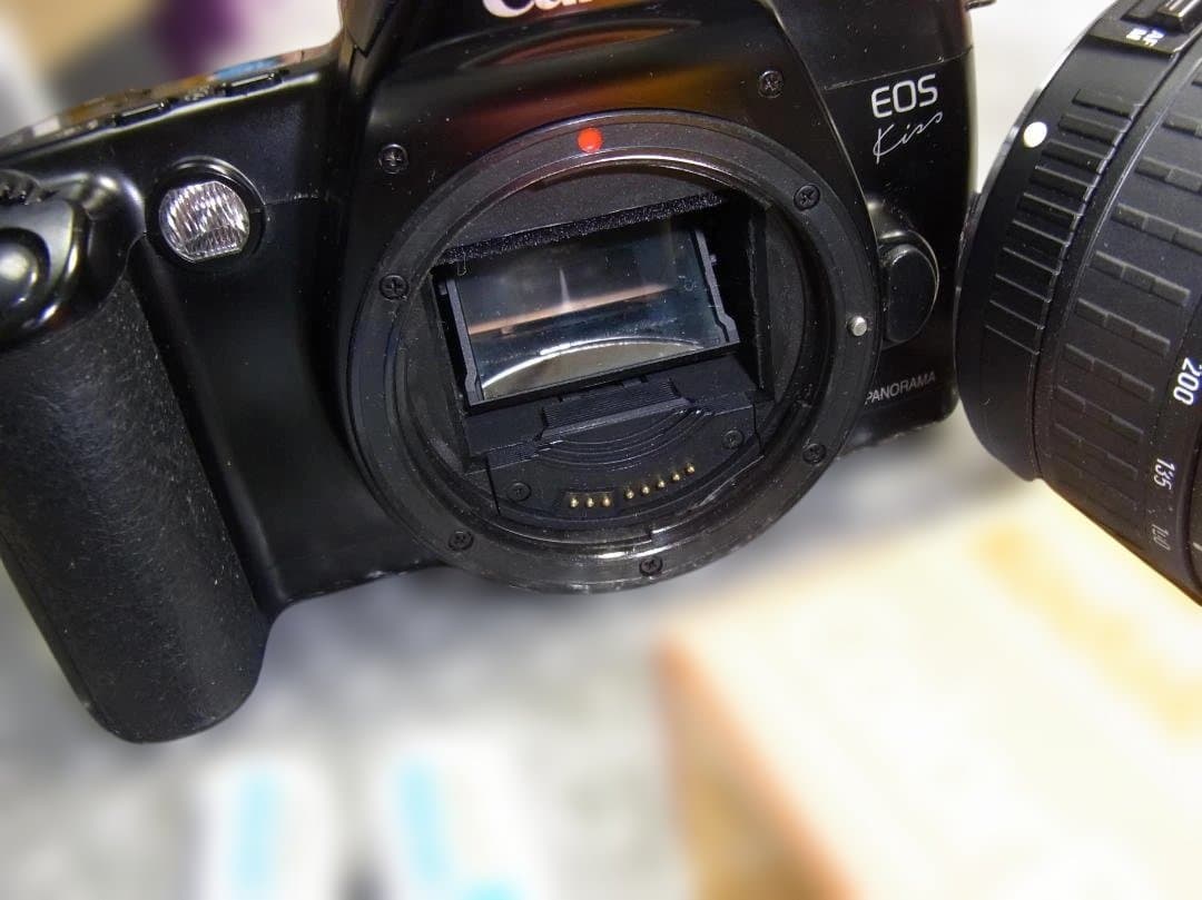 121 Canon EOS Kiss パノラマズームレンズフイルム電池付送料込