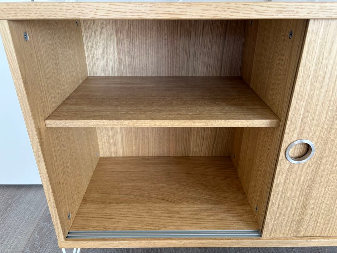 【お値下げしました】【美品】string フリースタンド シェルフ キャビネット