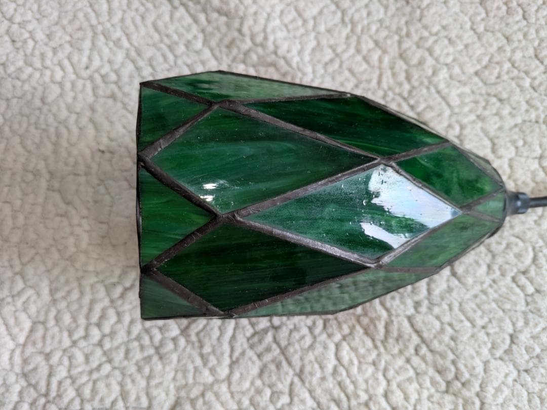 レトロな照明器具　天井照明　ステンドグラス　maxray