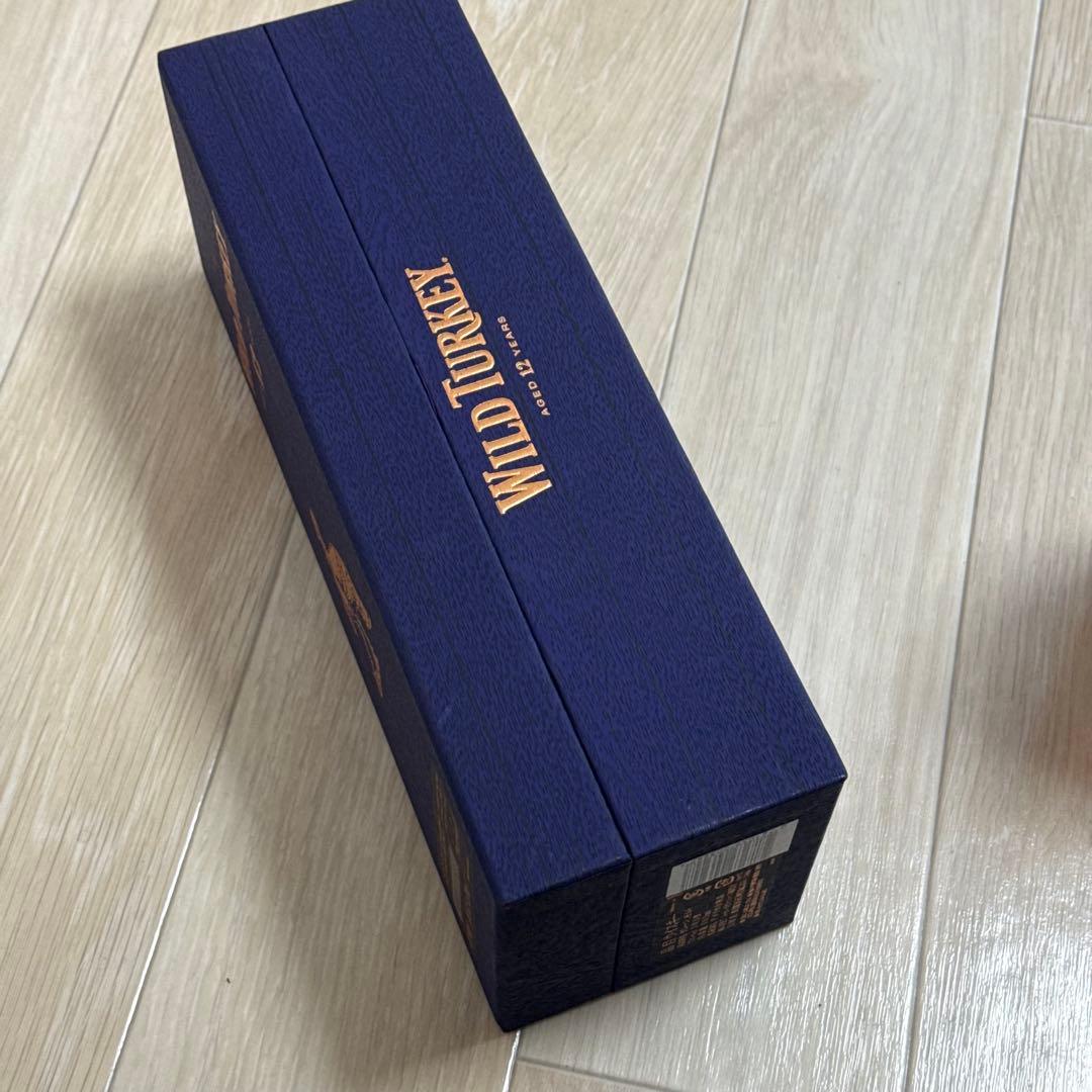 【18:00まで即日匿名配送】ワイルドターキー12年 箱付き