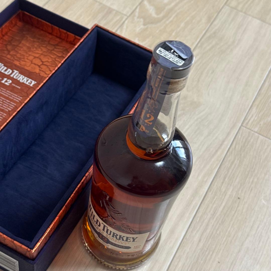【18:00まで即日匿名配送】ワイルドターキー12年 箱付き