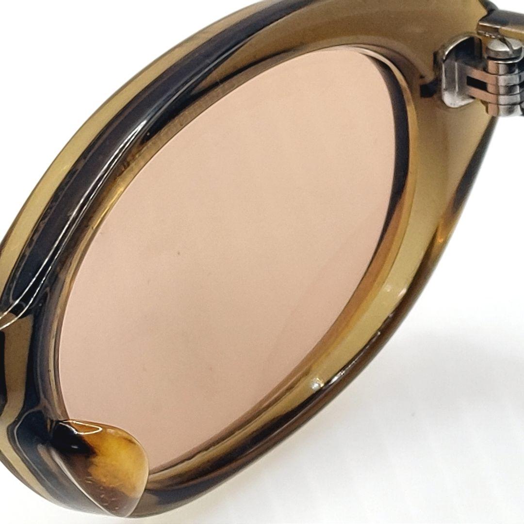 【手造】職人ブランド「小竹長兵衛作」セルロイド製メガネブラウン