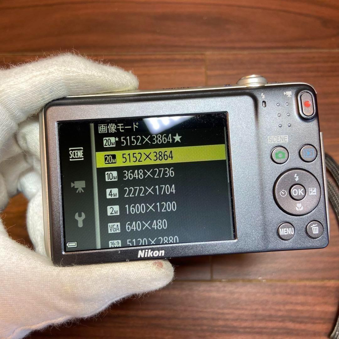 Nikon COOLPIX S3600 デジカメ3769