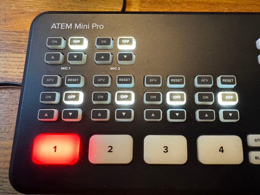 【タイムセール！】【美品】Blackmagic ATEM Mini Pro