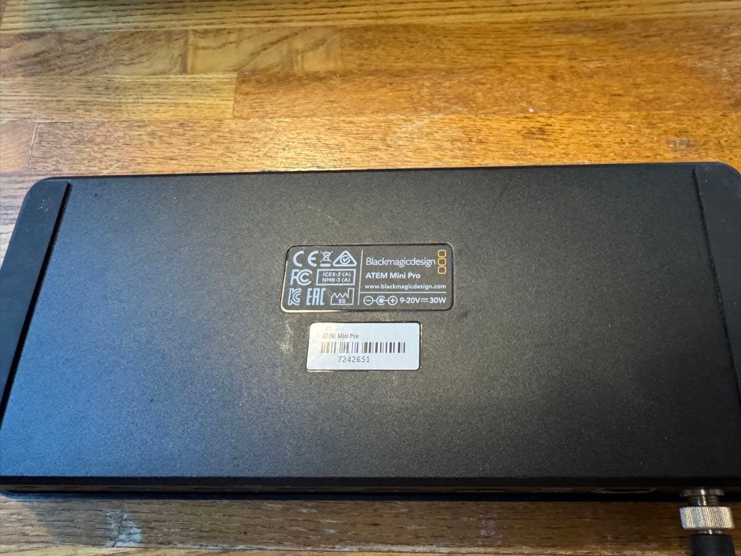 【タイムセール！】【美品】Blackmagic ATEM Mini Pro