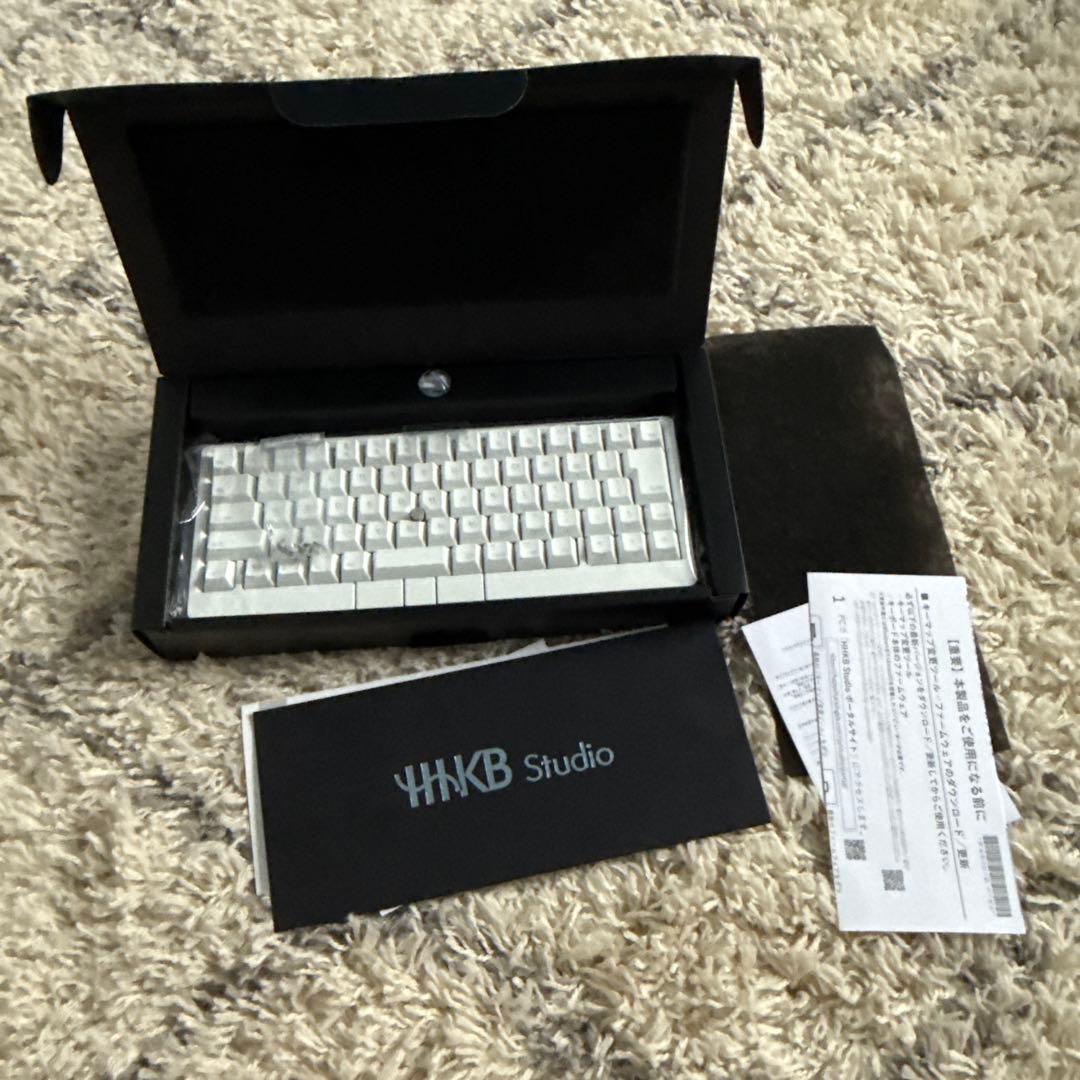 【最終値下げ！】HHKB Studio 日本語配列　雪 本体