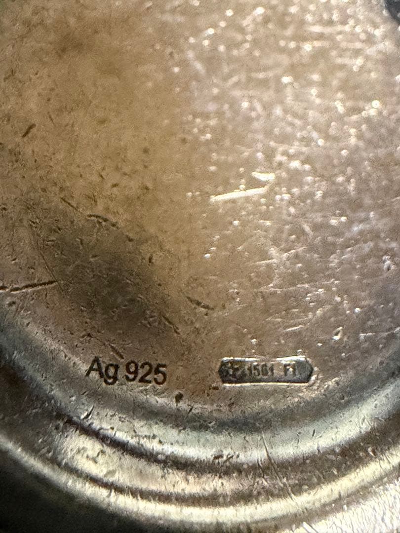 グッチ ネックレス 紋章 クレスト ラウンド シルバー925 ペンダントトップ