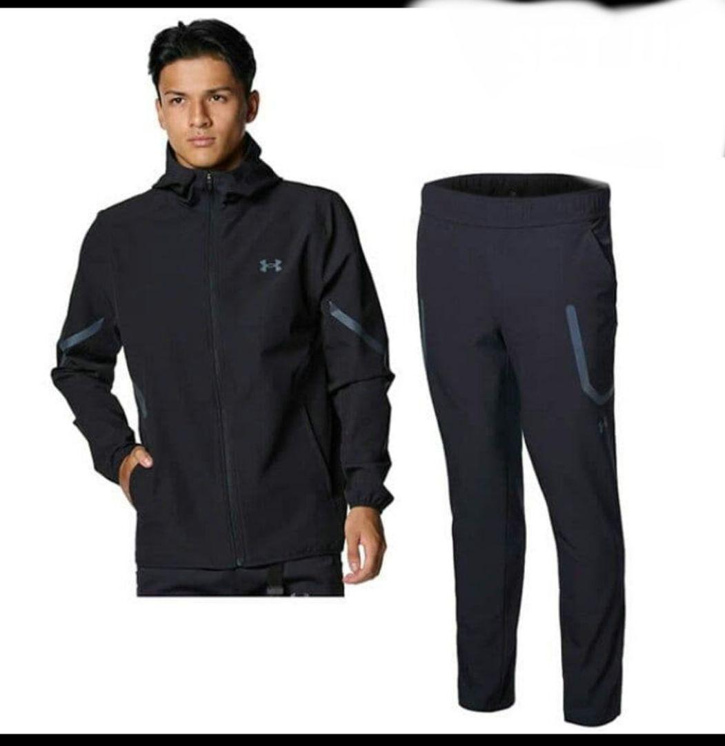 UNDER ARMOUR セットアップ　秋冬新作ブラッシュドウーブン 上下