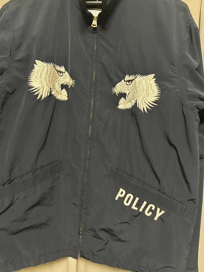 値下げ！Calee スカジャン ブラック 虎刺繍