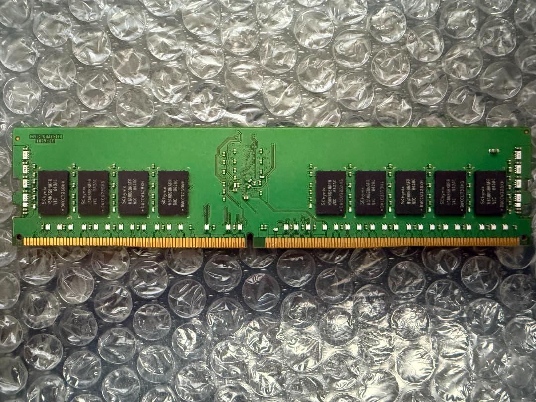 32GB (16GB×2) SKhynix DDR4-2666 ECC付きメモリ