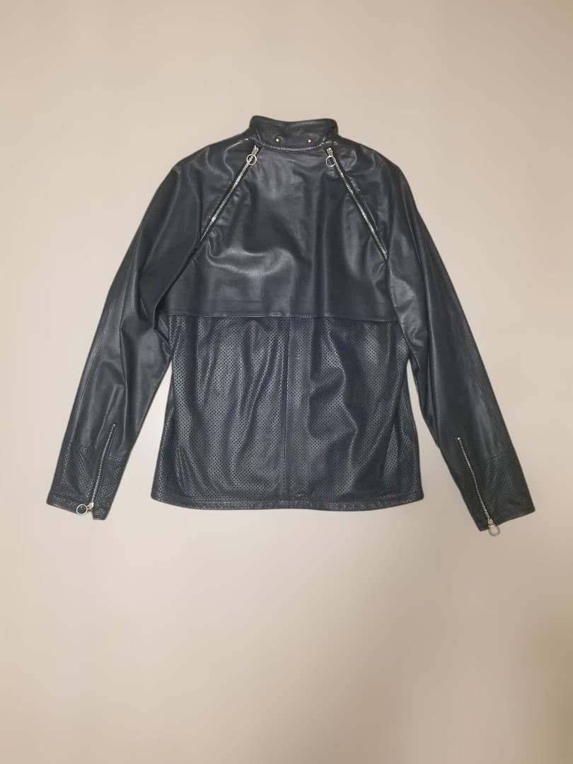 Paul Smith（ポールスミス） ラムレザー　ライダース シングル　Ｌ