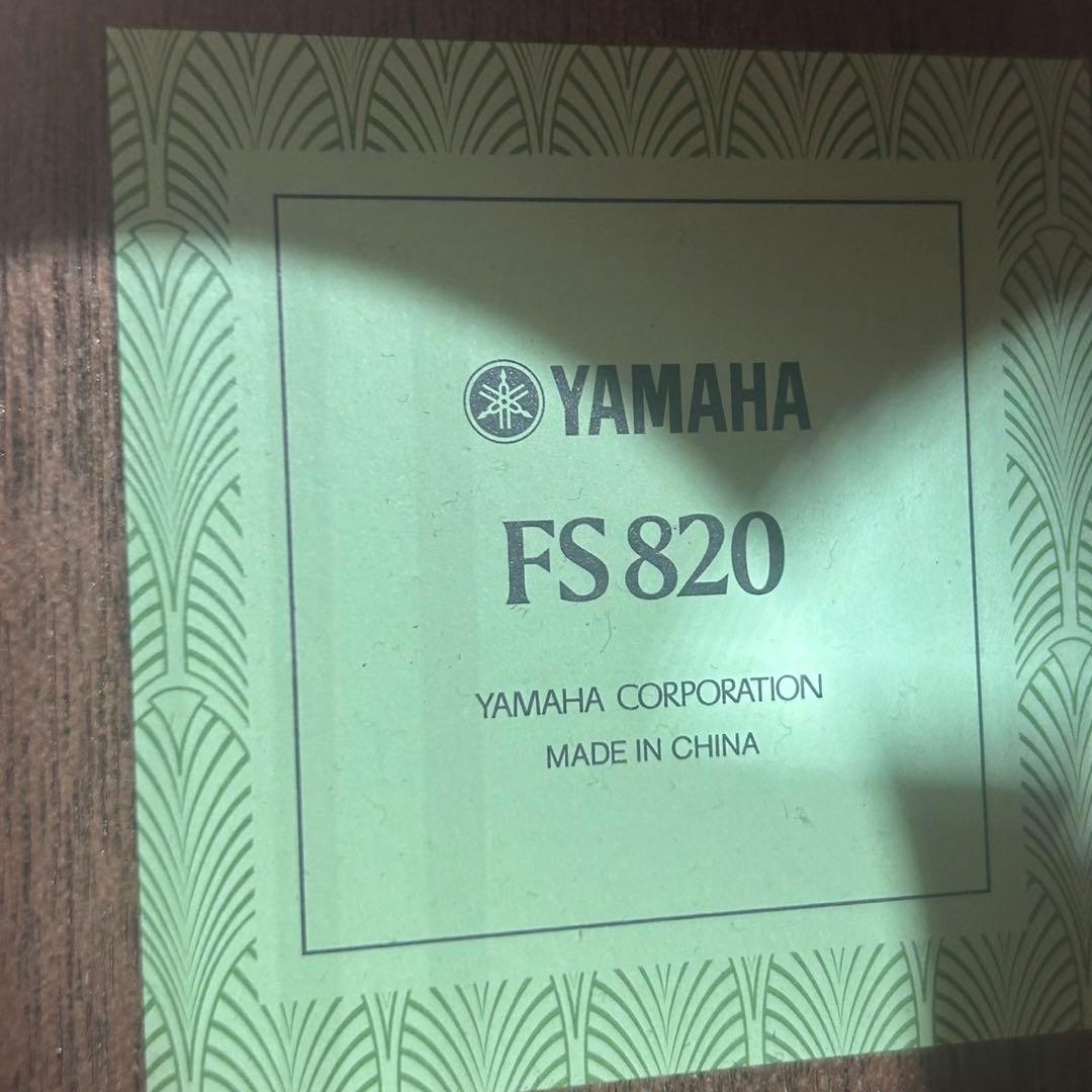 YAMAHA アコースティックギター FS820 右利き用 楽器 d4162