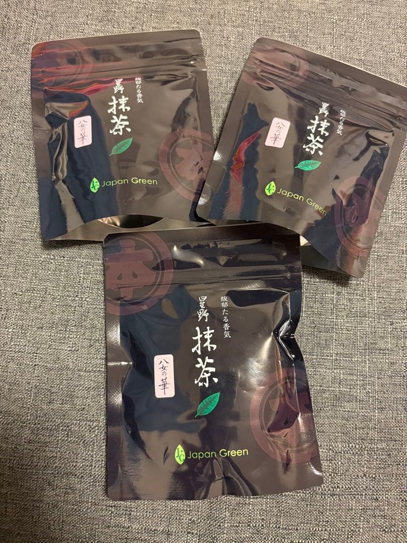 星野園　八女の華20g Japan Green 抹茶 3パック