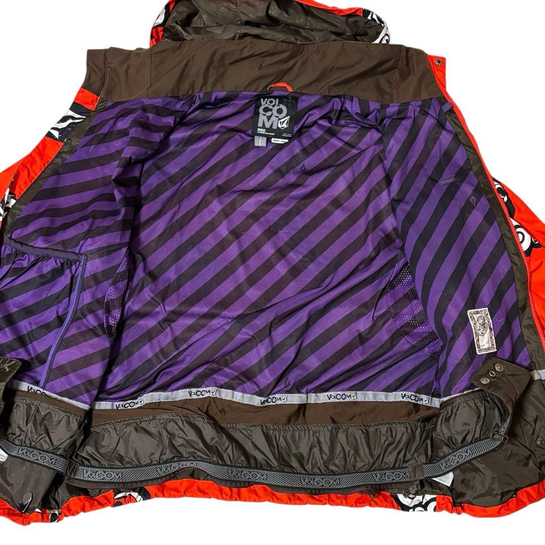 【外観美品】VOLCOM ボルコム　スノーボードウェア　ブライアンイグチ　L