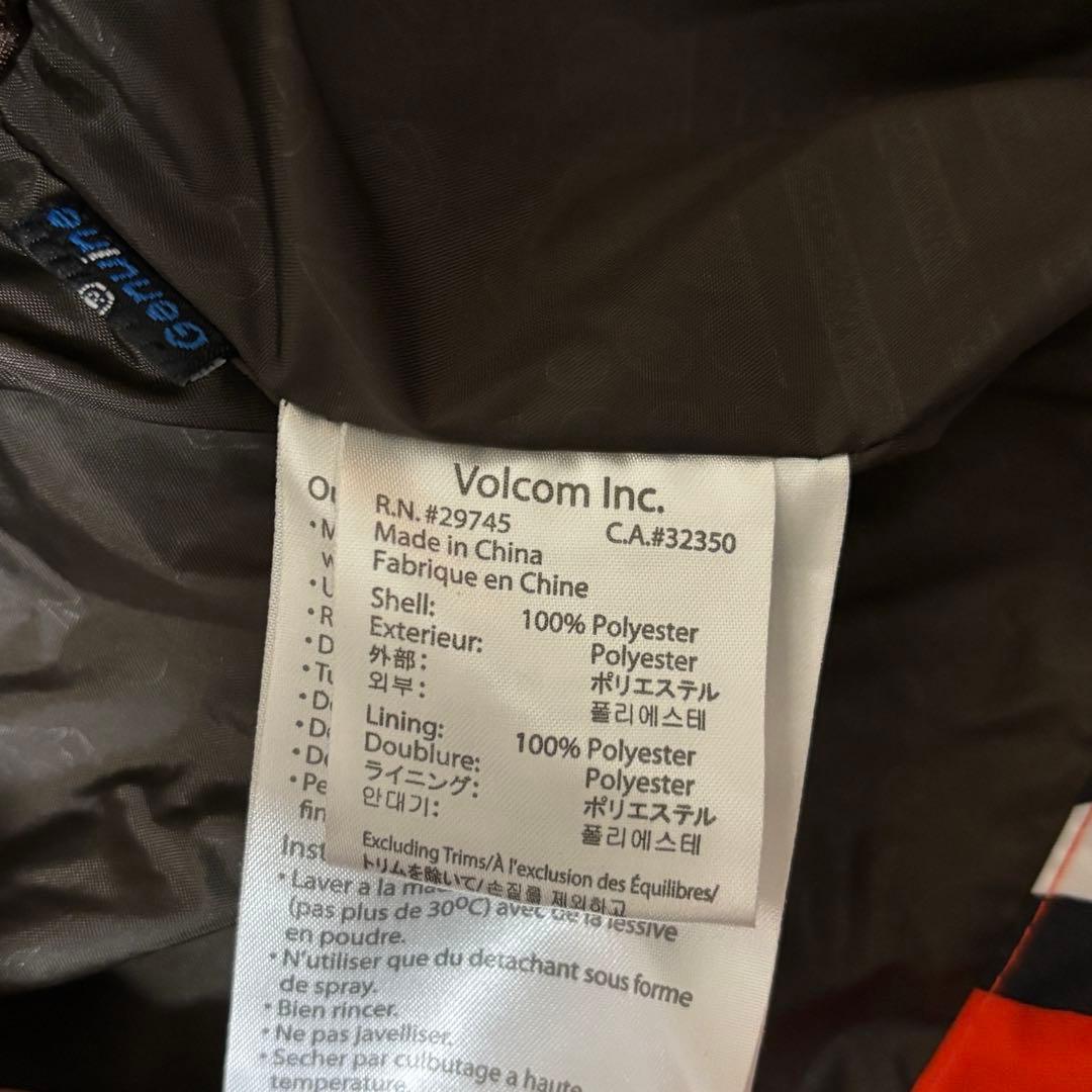 【外観美品】VOLCOM ボルコム　スノーボードウェア　ブライアンイグチ　L