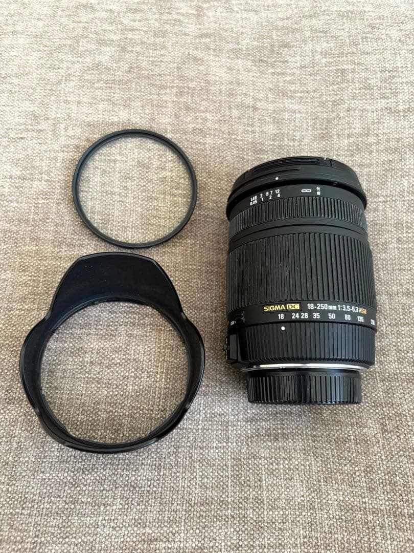 レンズ(ズーム) SIGMA 18-250mm F3.5-6.3 DC OS HSM