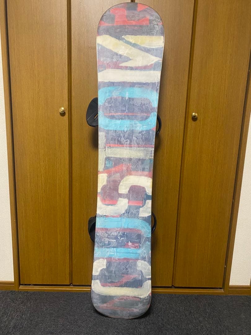 BURTON CUSTOM FLYING V 154 16-17ビンディング付き