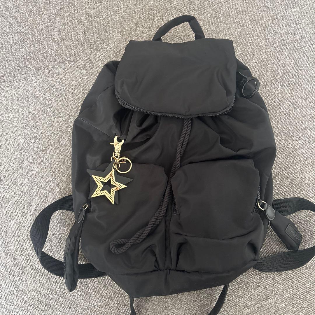 シーバイクロエ　リュック　ジョイライダー　黒　ナイロン　スターチャーム