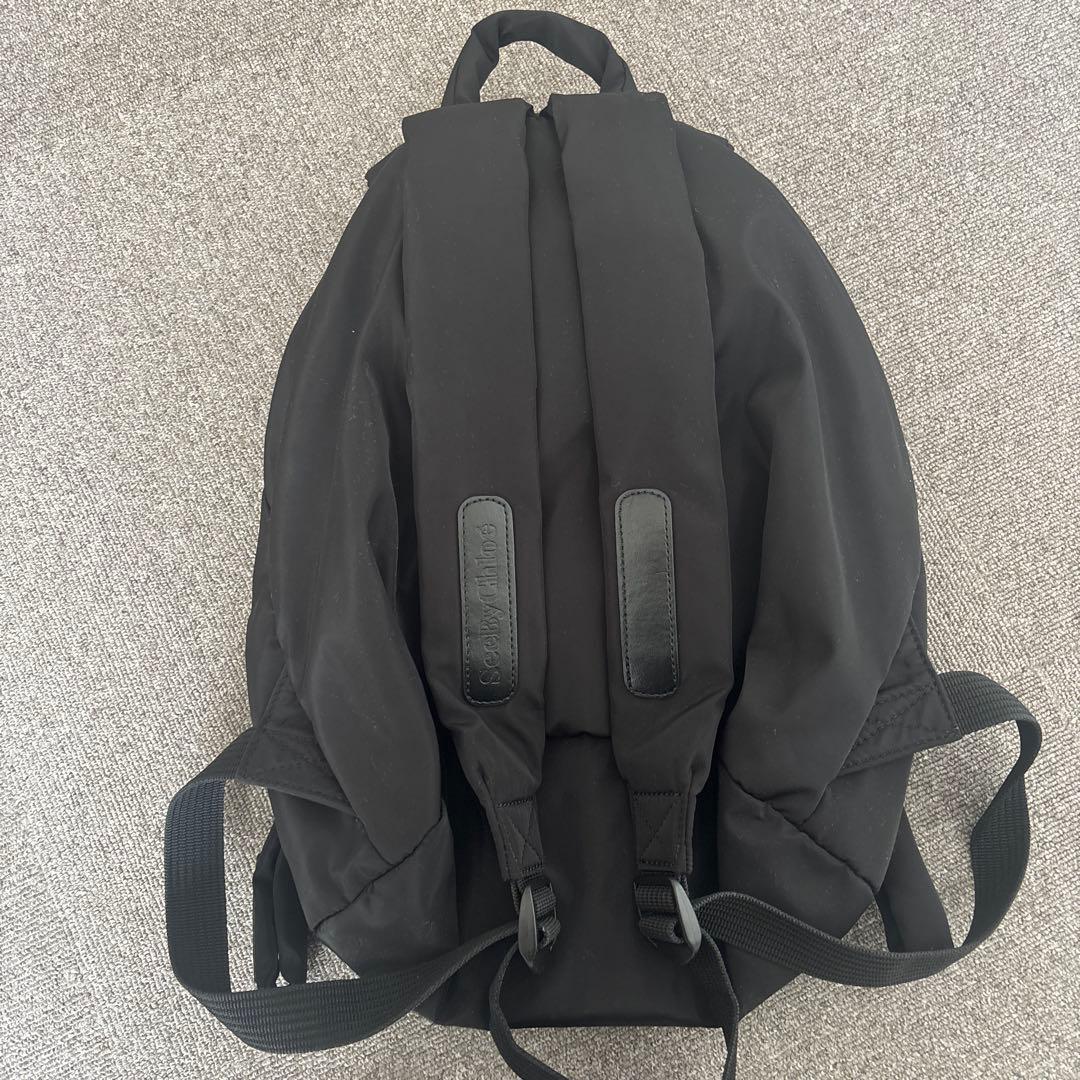 シーバイクロエ　リュック　ジョイライダー　黒　ナイロン　スターチャーム