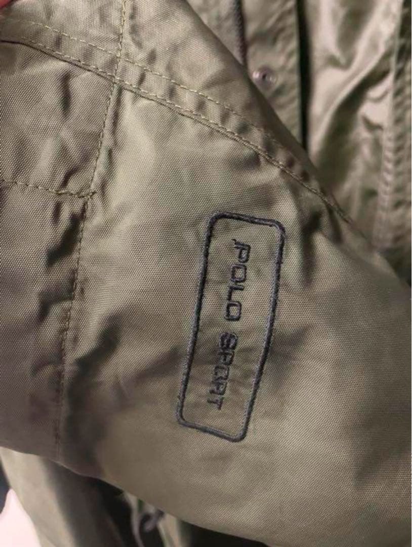 90s polo sport Ralph Laurenミリタリー ライナー