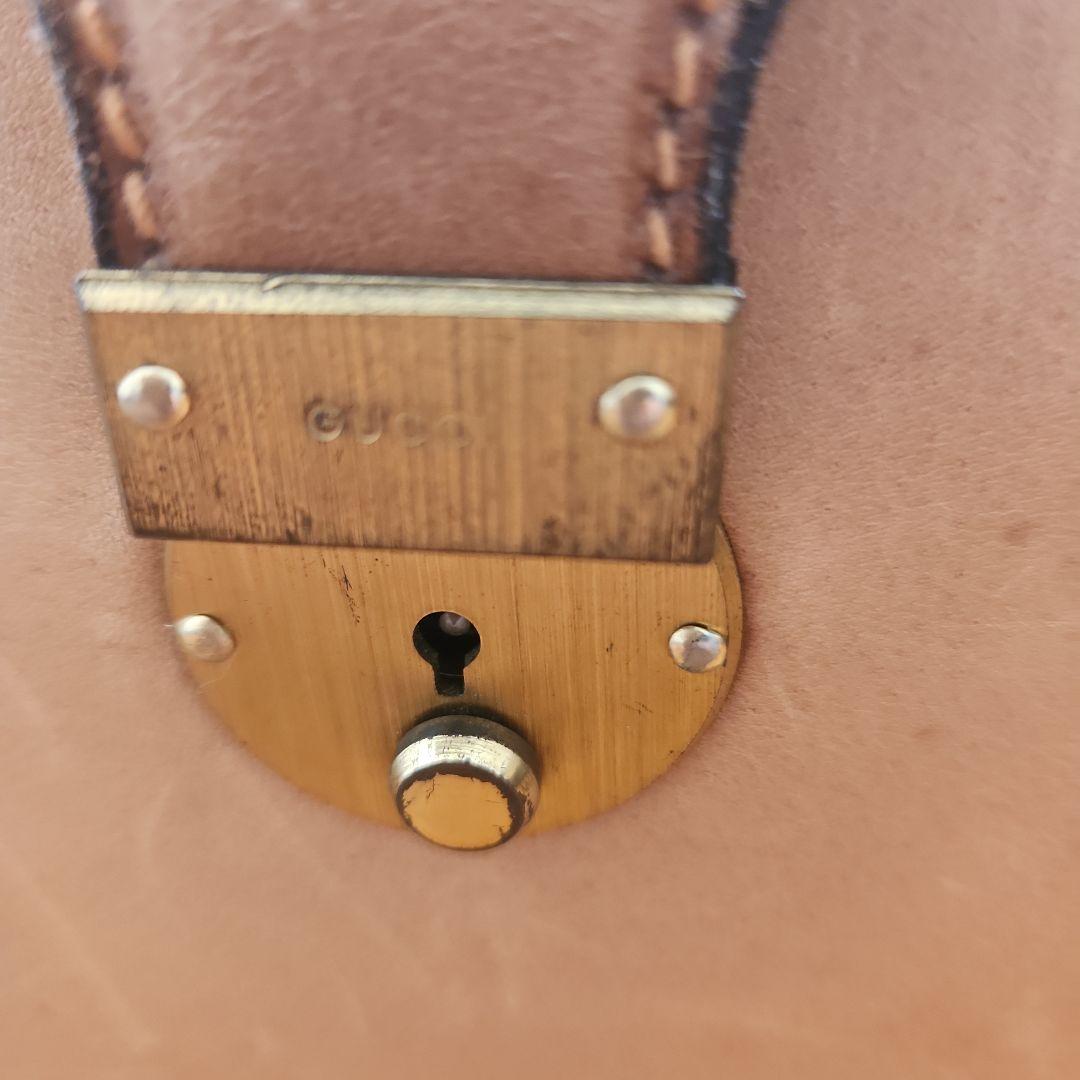 GUCCI　グッチ　バニティバッグ　本革